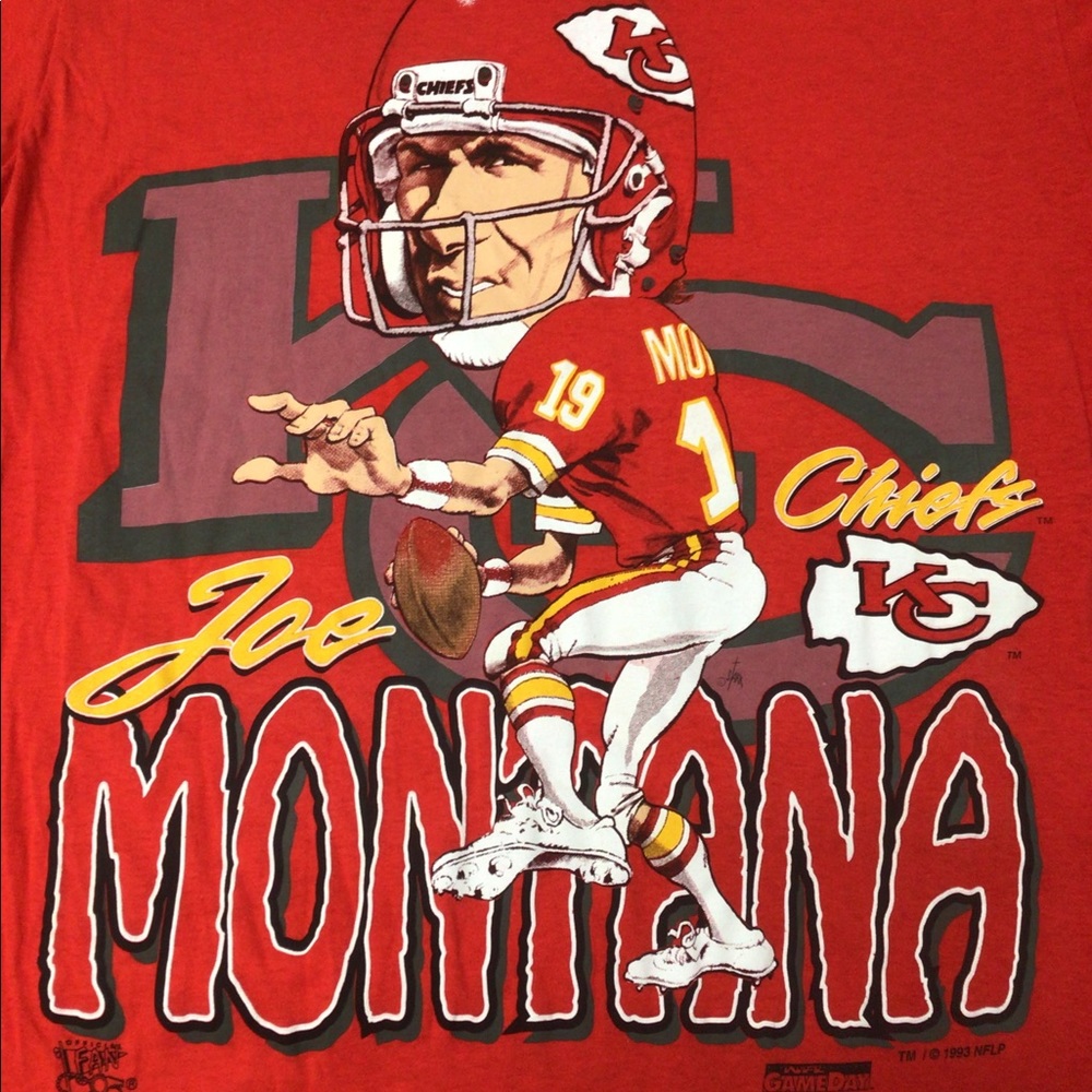 Vintage Joe Montana T Shirt